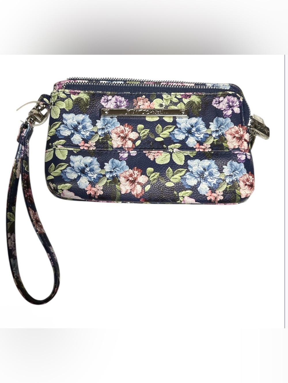 NWOT Betsy Johnson Double Zip Wristlet